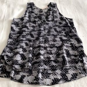 Rebecca Taylor silk tank blouse size small